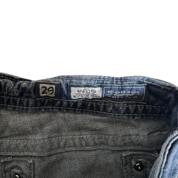 MissMe cross MP6224B Mid Rise Boot Size 29 Distressed ** missing a gem - Picture 12 of 16